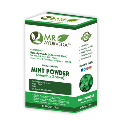 MR Ayurveda Mint Powder