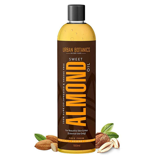 Urban Botanics Pure Cold Pressed Sweet Almond Oil - Distacart
