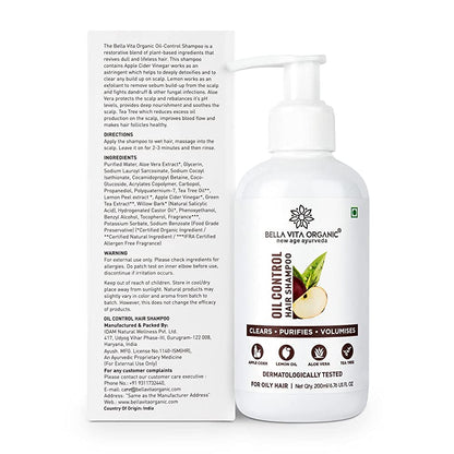 Bella Vita Organic Oil Control Shampoo