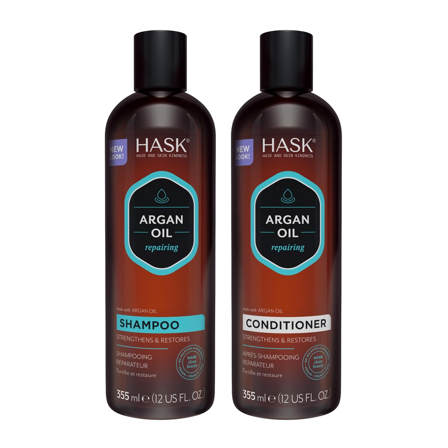 HASK Repairing Argan Oil Shampoo & Conditioner