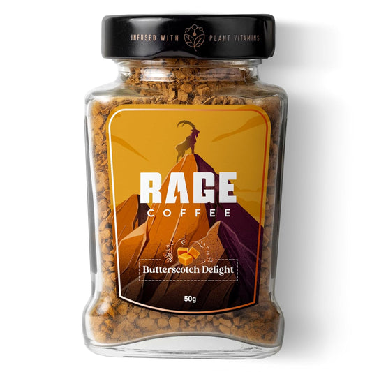 Rage Coffee Butterscotch Delight Instant Coffee - 100GM
