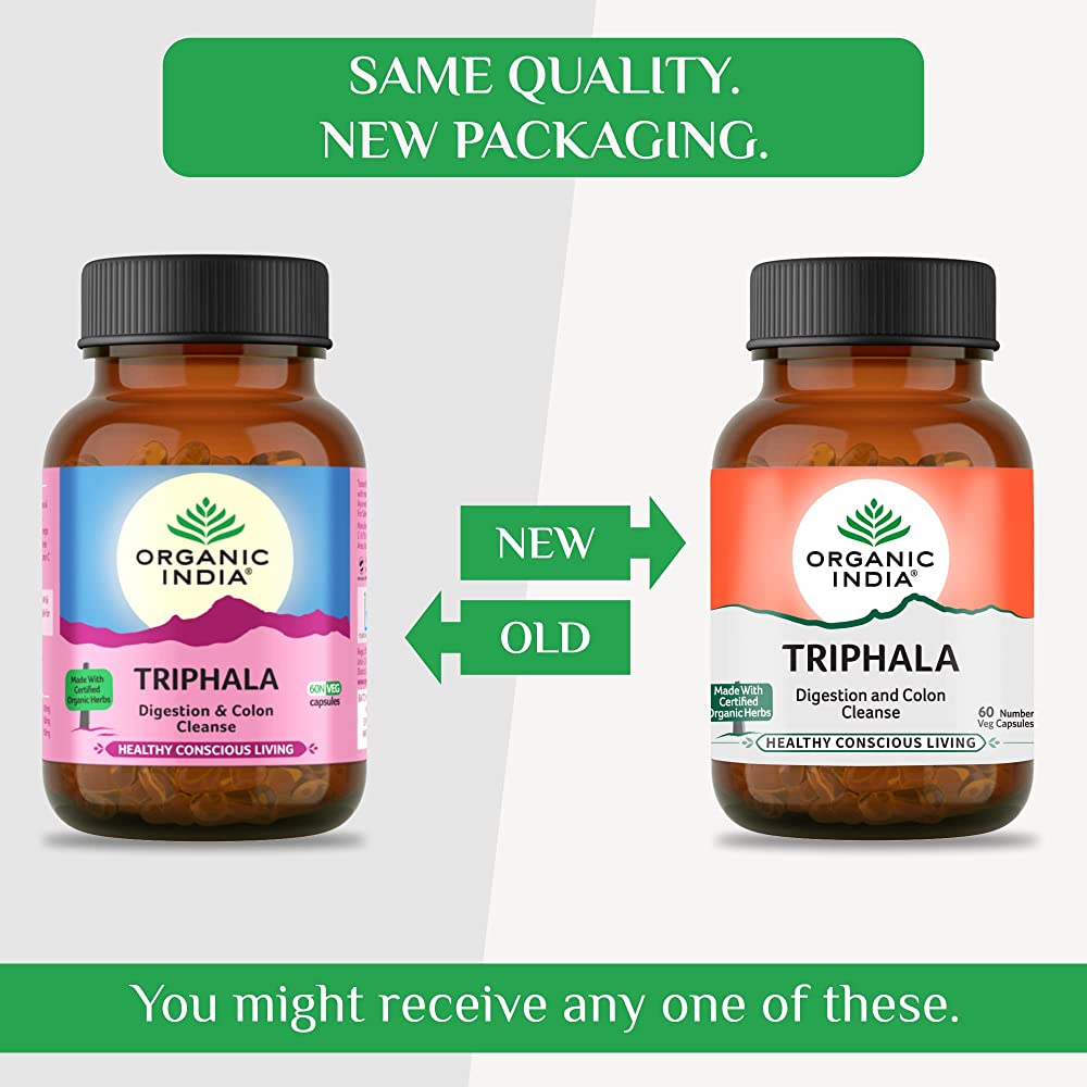 Organic India Triphala Capsules