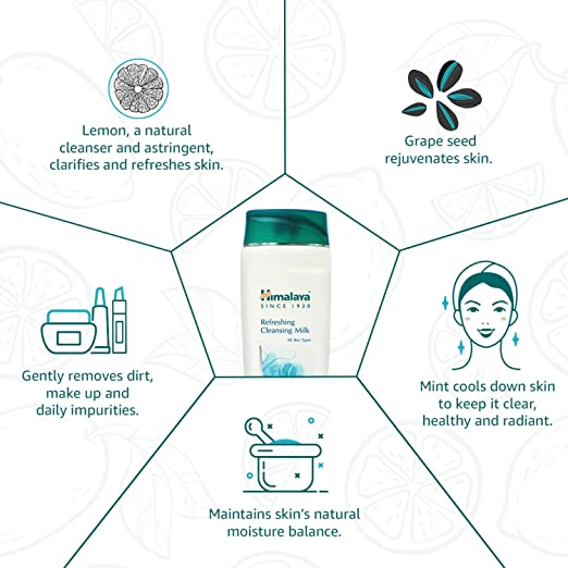 Himalaya Herbals Refreshing Cleansing Milk