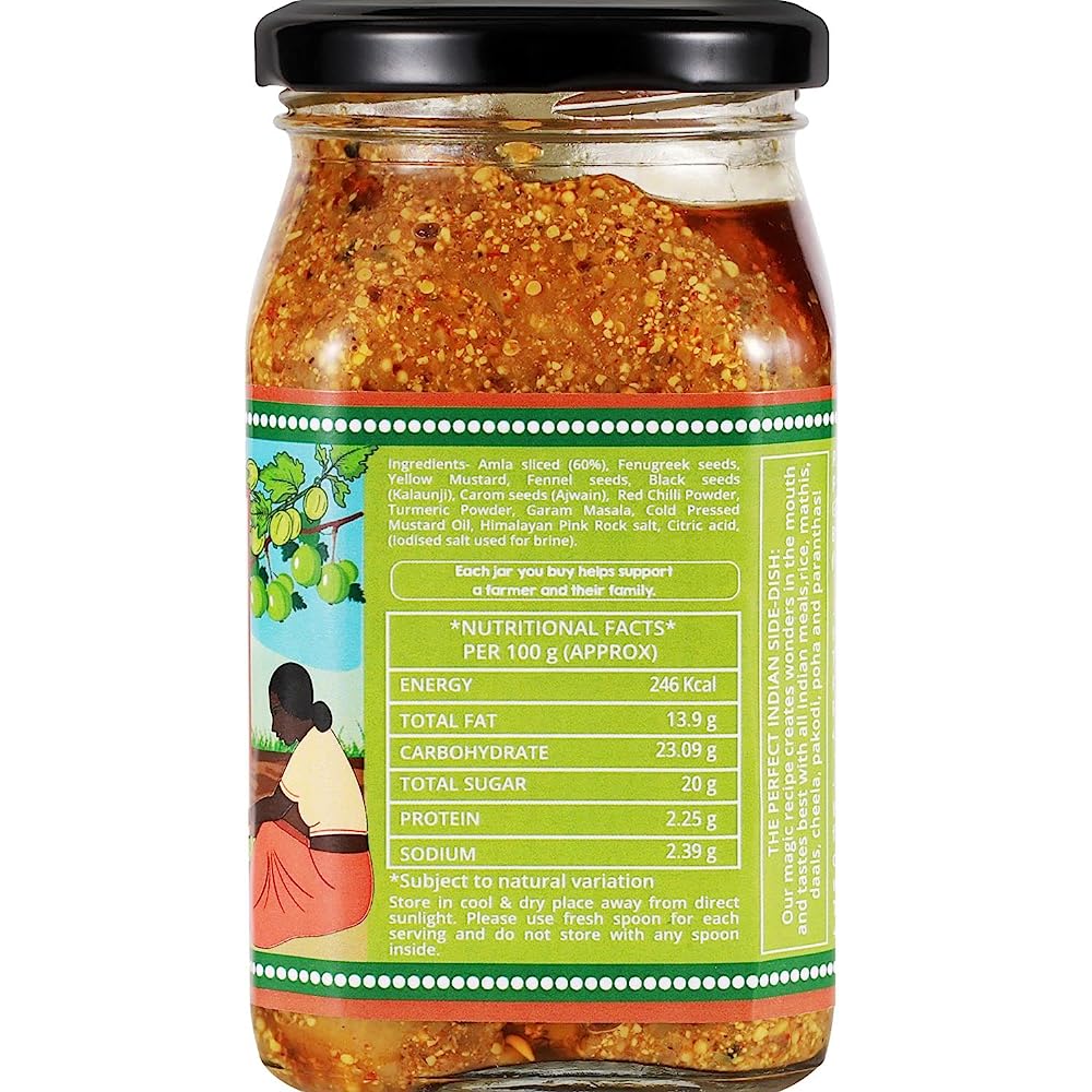 The Little Farm Co Amla Pickle