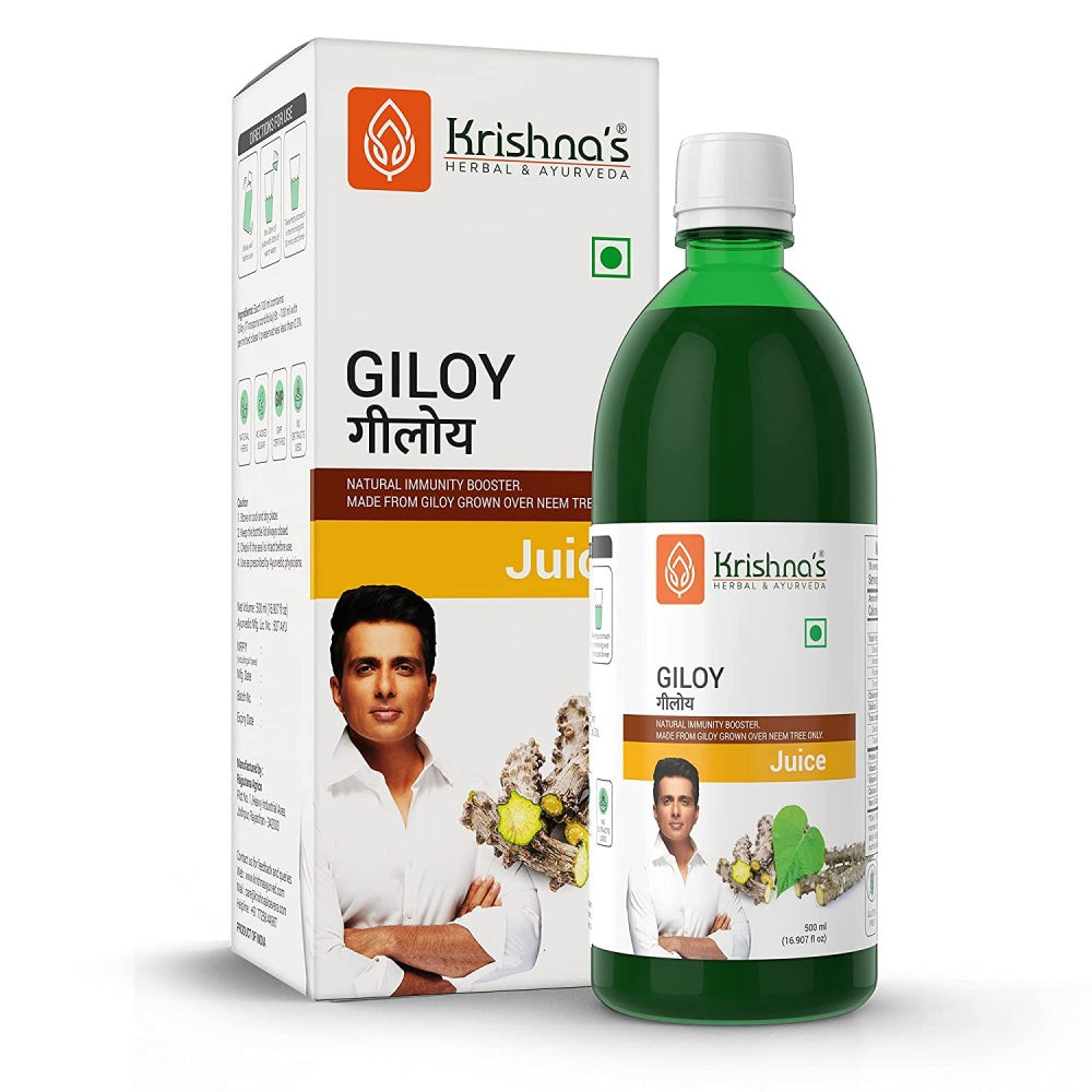 Krishna's Herbal & Ayurveda Giloy Juice / Geloy Swaras Immunity Booster