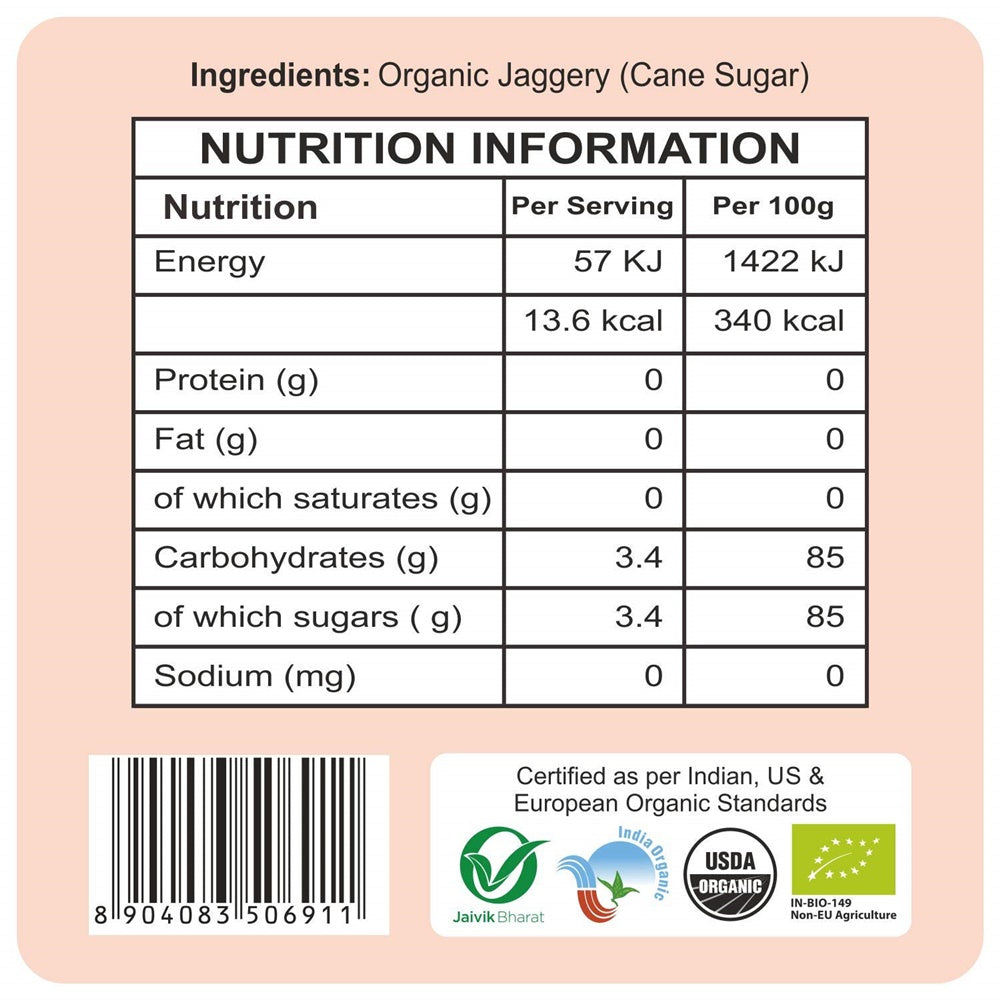 24 Mantra Organic Jaggery Powder 500gm