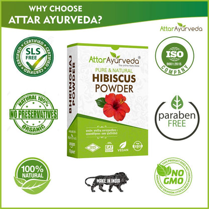 Attar Ayurveda Hibiscus Powder