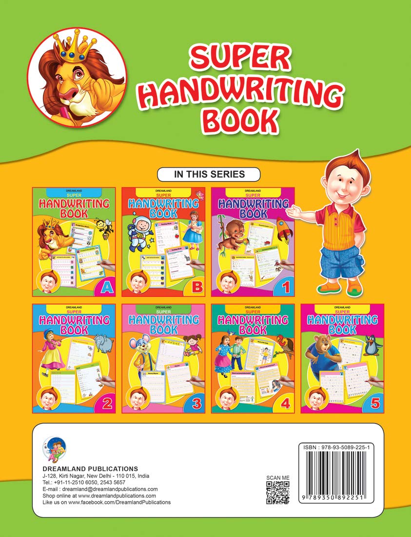 Dreamland Super Hand Writing Book Part - A