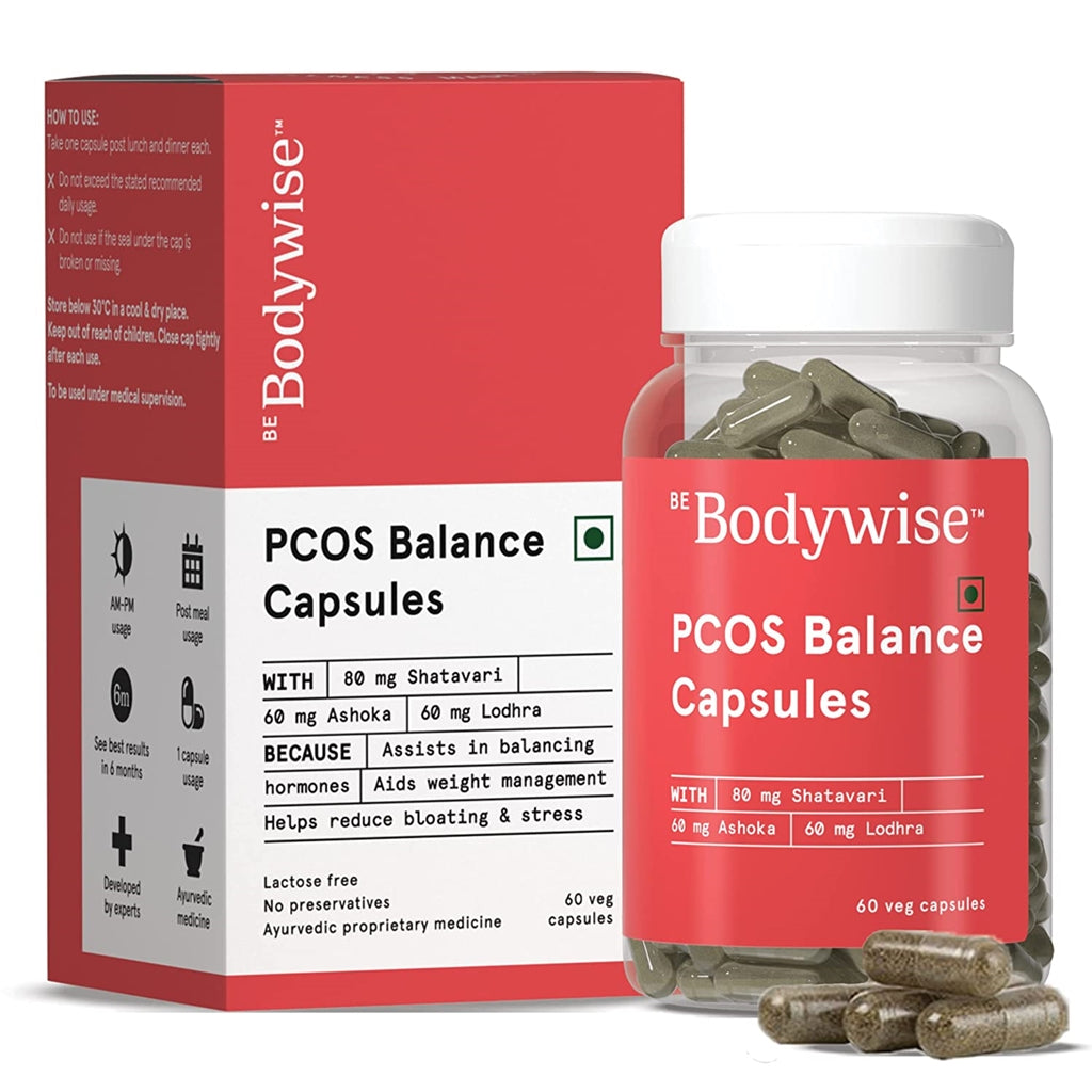 BeBodywise PCOS Balance Capsules For Women