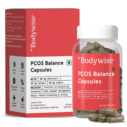 BeBodywise PCOS Balance Capsules For Women