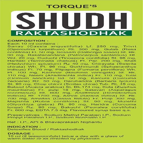 Torque's Shudh Raktashodhak Herbal Blood Purifier