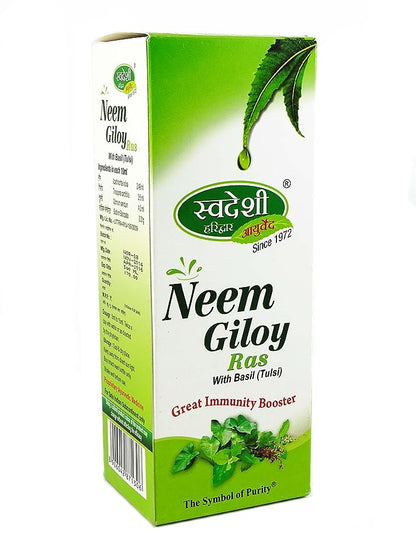 Swadeshi Amla Neem Giloy with Tulsi Juice -  usa australia canada 