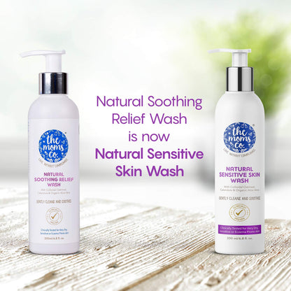 The Moms Co Natural Sensitive Skin Wash