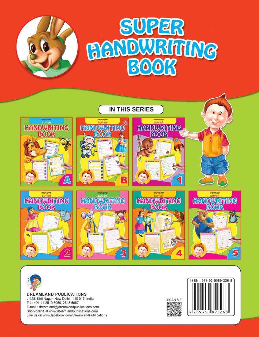 Dreamland Super Hand Writing Book Part - B