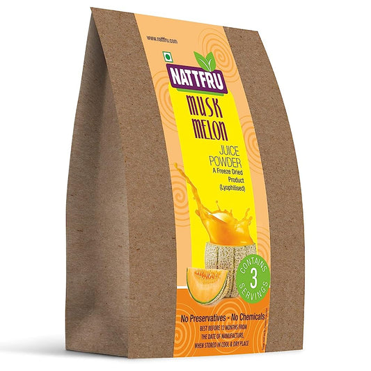 Nattfru Muskmelon Juice Powder - 90g - 30GM