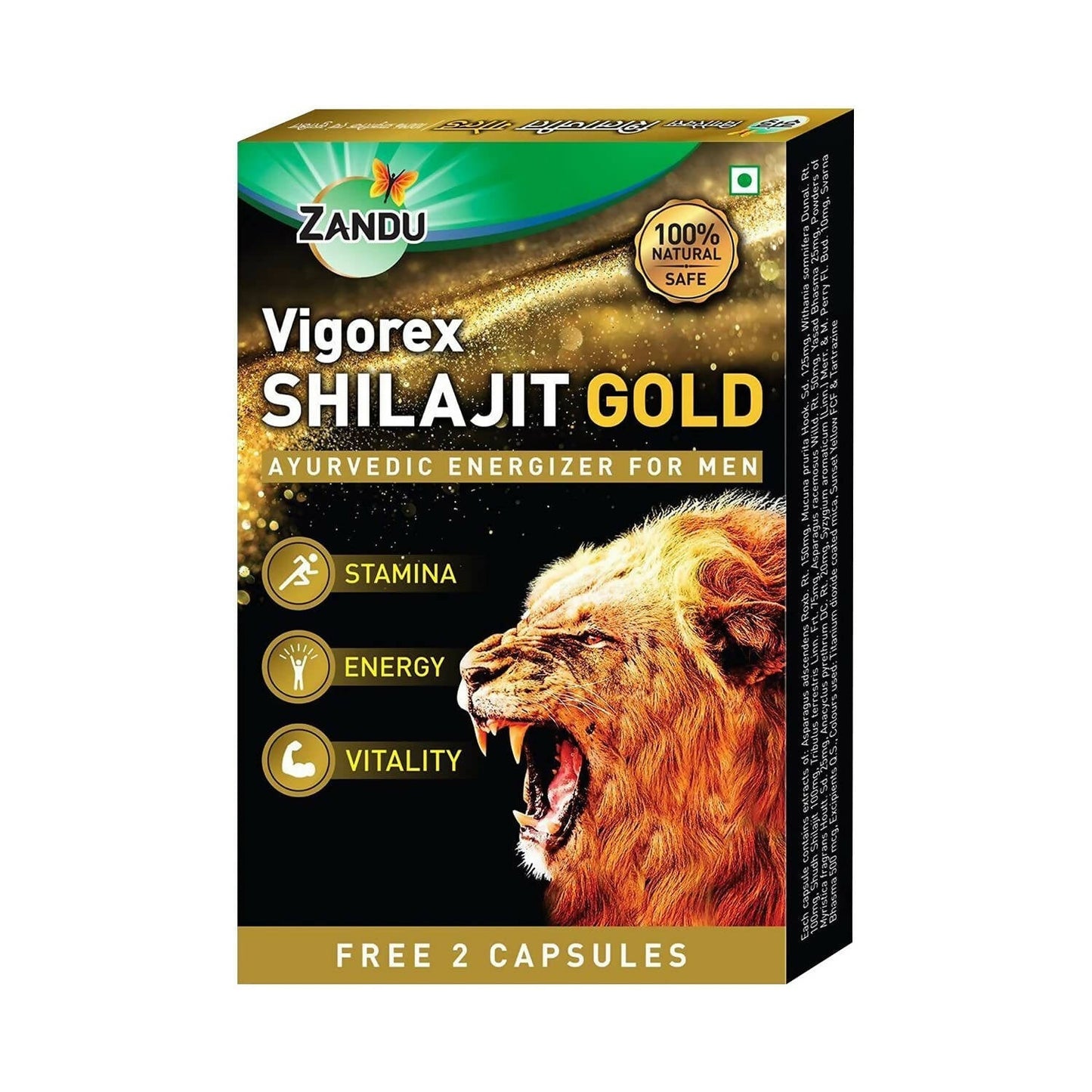 Zandu Vigorex Sj Gold Capsules - BUDEN