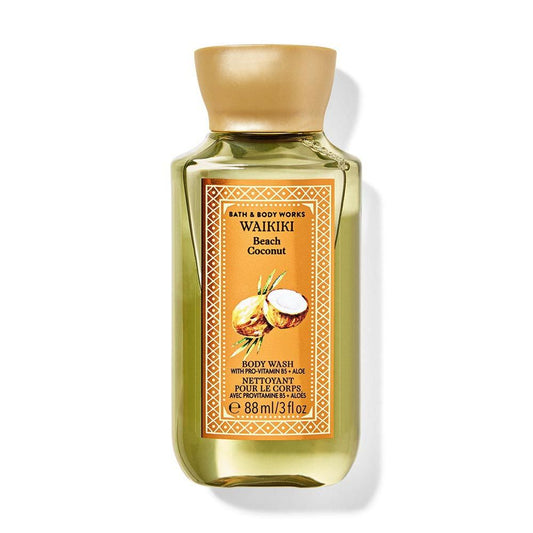 Bath & Body Works Waikiki Beach Coconut Travel Body Wash - 88ML