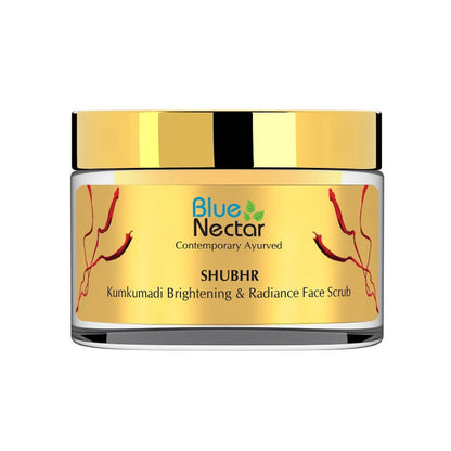 Blue Nectar Shubhr Kumkumadi Brightening & Radiance Face Scrub