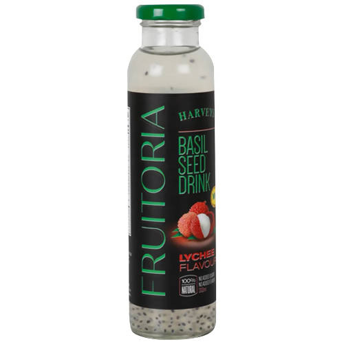 Harveys Fruitoria Basil Seed Drink-Lychee Flavor