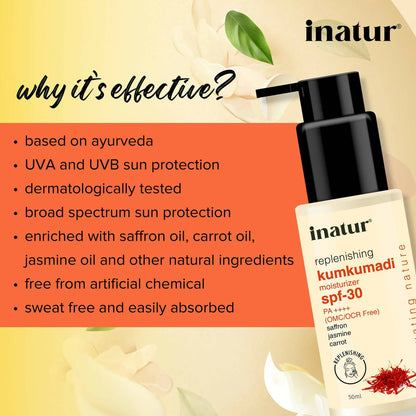 Inatur Kumkumadi Sunscreen SPF 30