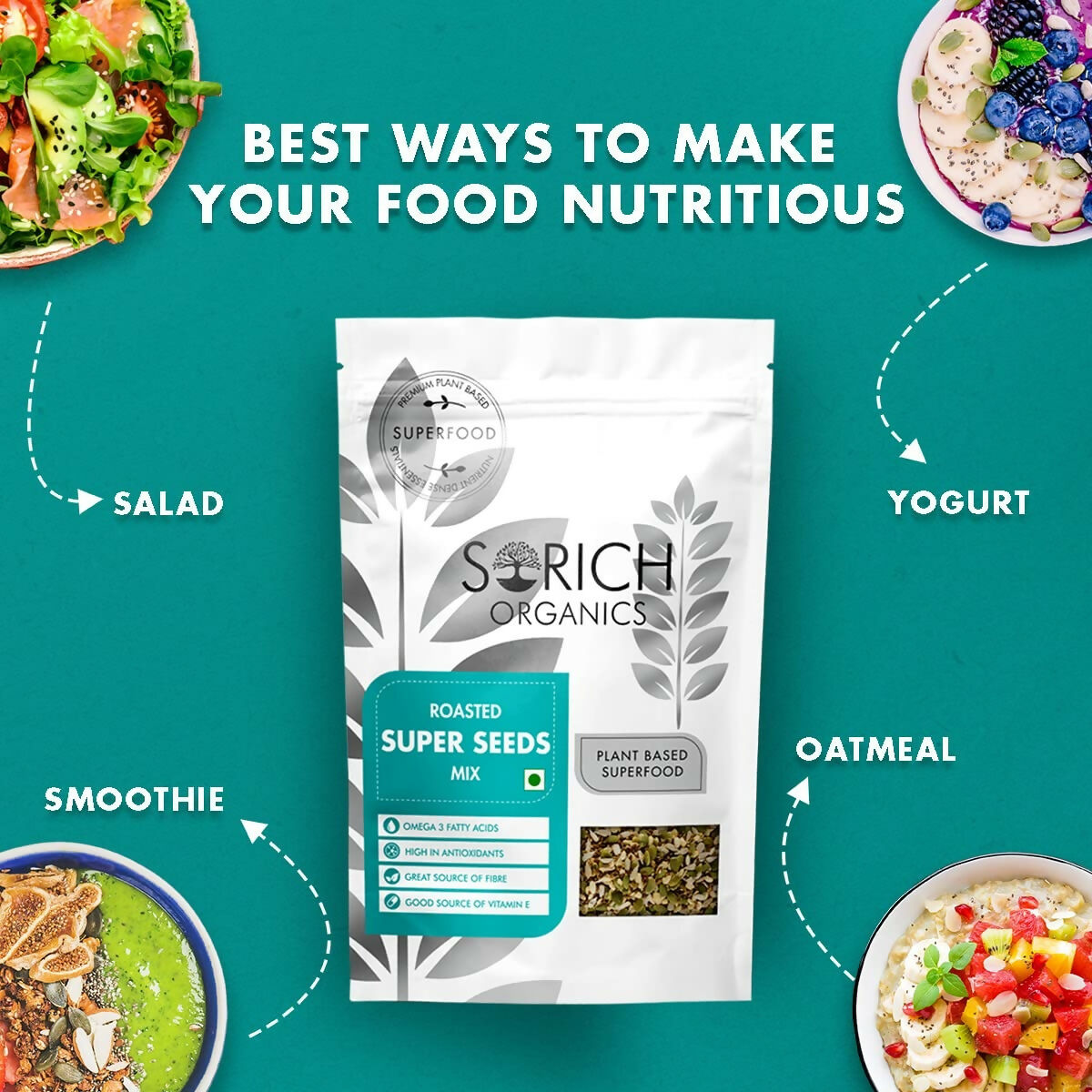 Sorich Organics Roasted Super Seed Mix
