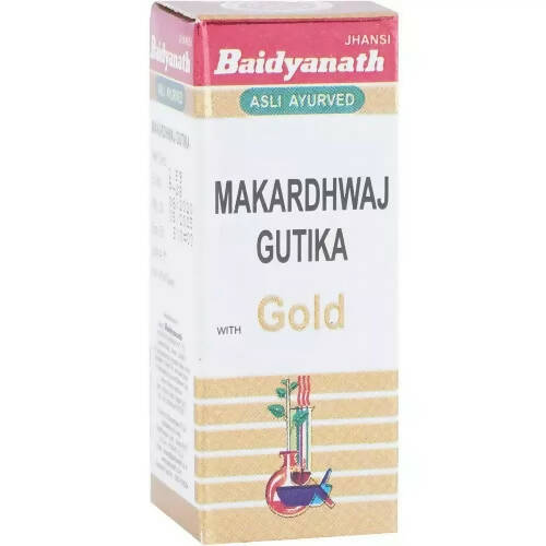 Baidyanath Jhansi Makardhwaj Gutika (Swarna Kesar Yukta)