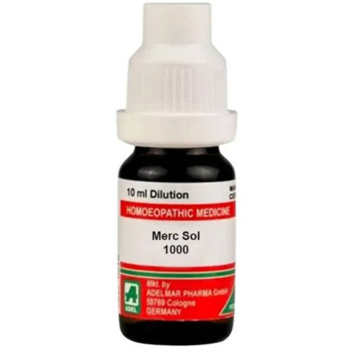 Adel Homeopathy Merc Sol Dilution