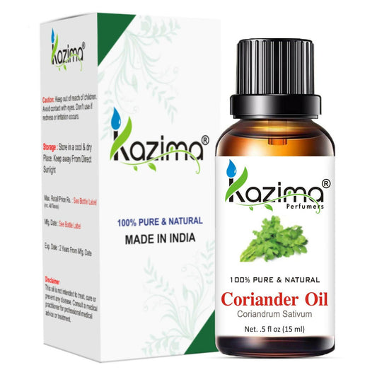 Kazima Coriander Essential Oil For Skin & Hair Care - BUDNEN