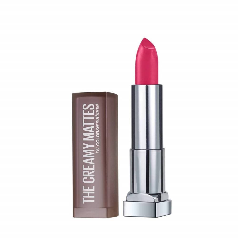 Maybelline New York Color Sensational Creamy Matte Lipstick / 630 Flaming Fuchsia - BUDNE