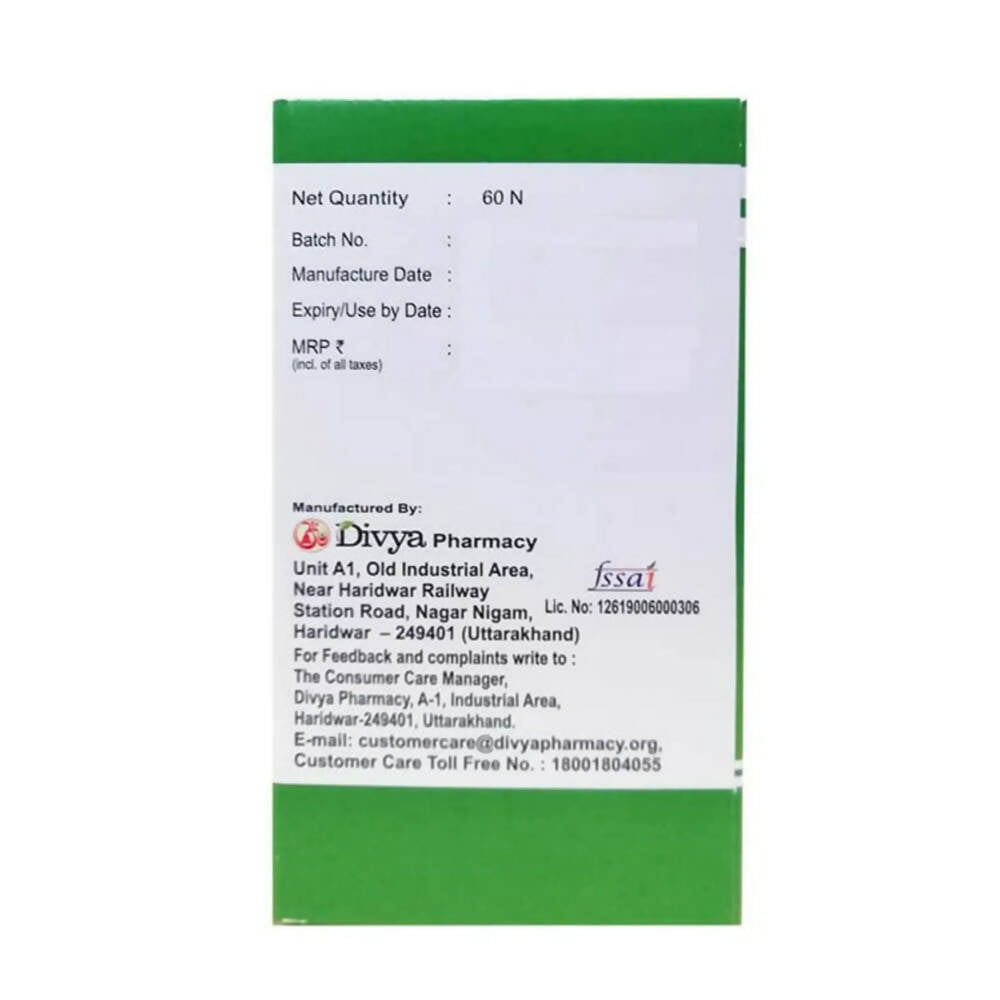 Patanjali Divya Weight Go Tablets