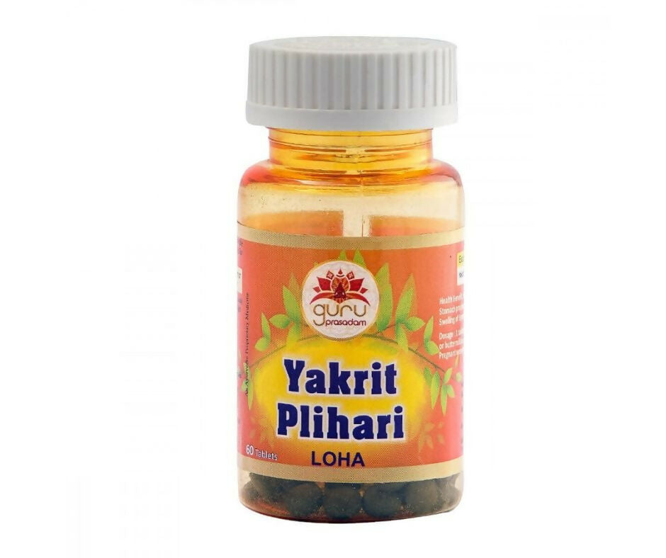 Guru Prasadam Yakrit Plihari Loha Tablets