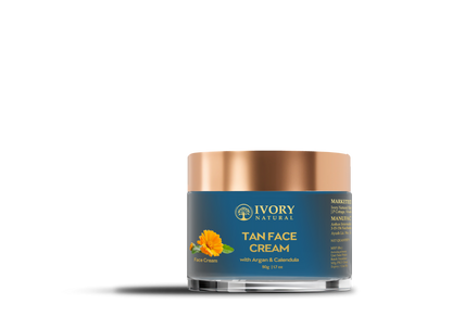 Ivory Natural Tan Face Cream For Sun Tan Protection