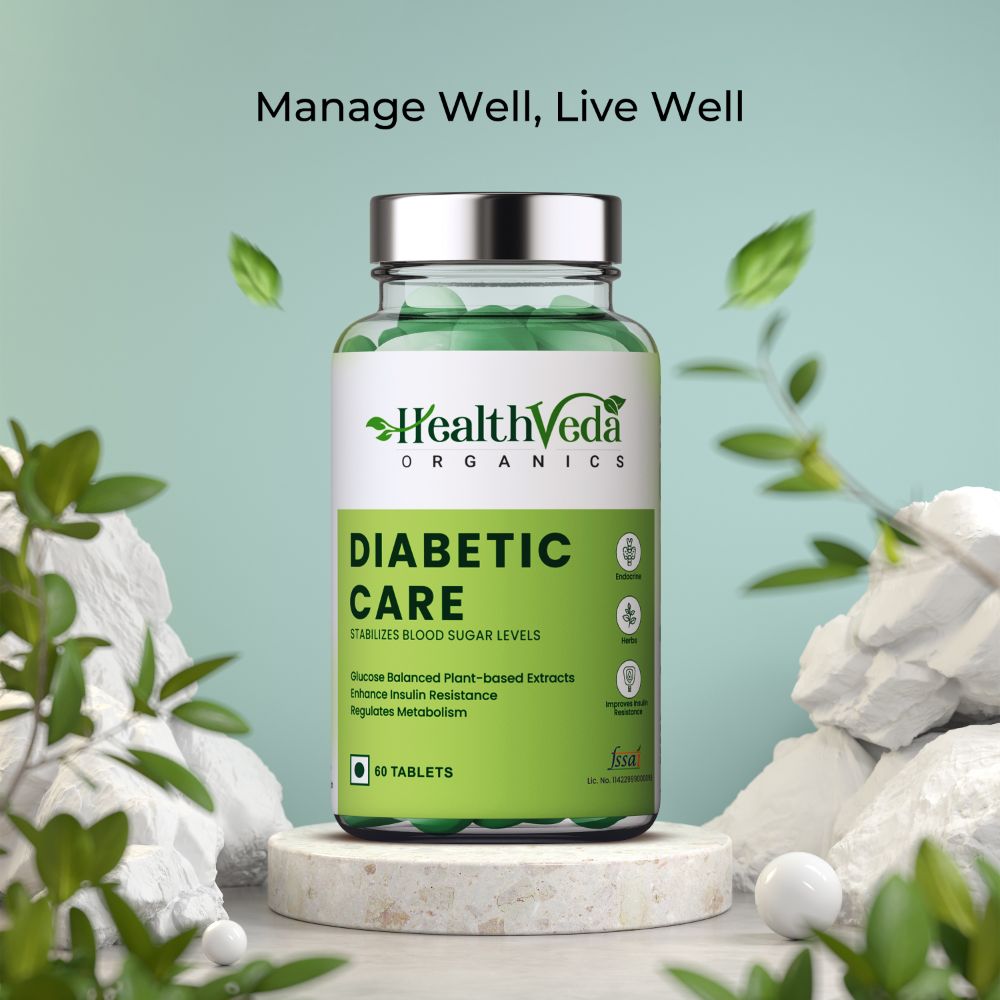 Health Veda Organics Diabetic Care Tablets