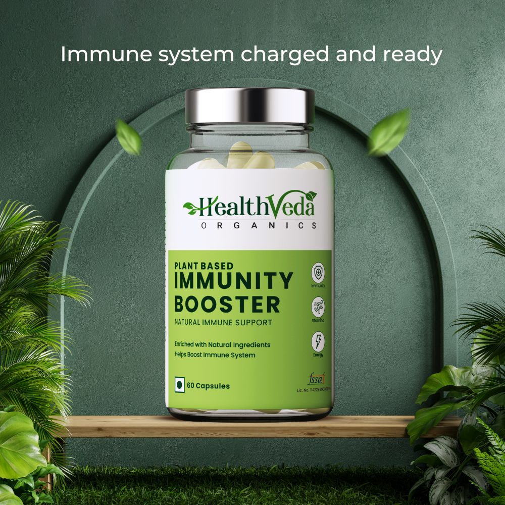 Health Veda Organics Natural Immunity Booster Capsules