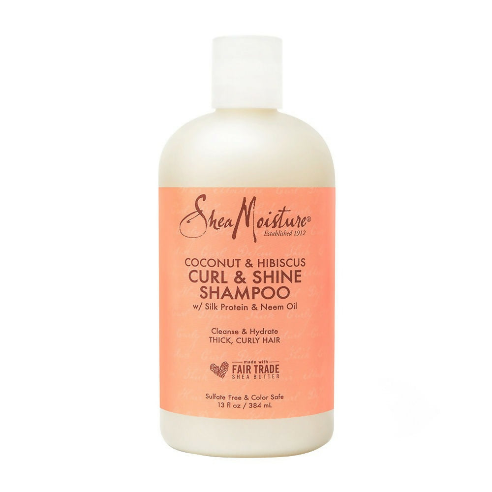 Shea Moisture Coconut & Hibiscus Curl & Shine Shampoo - BUDNE