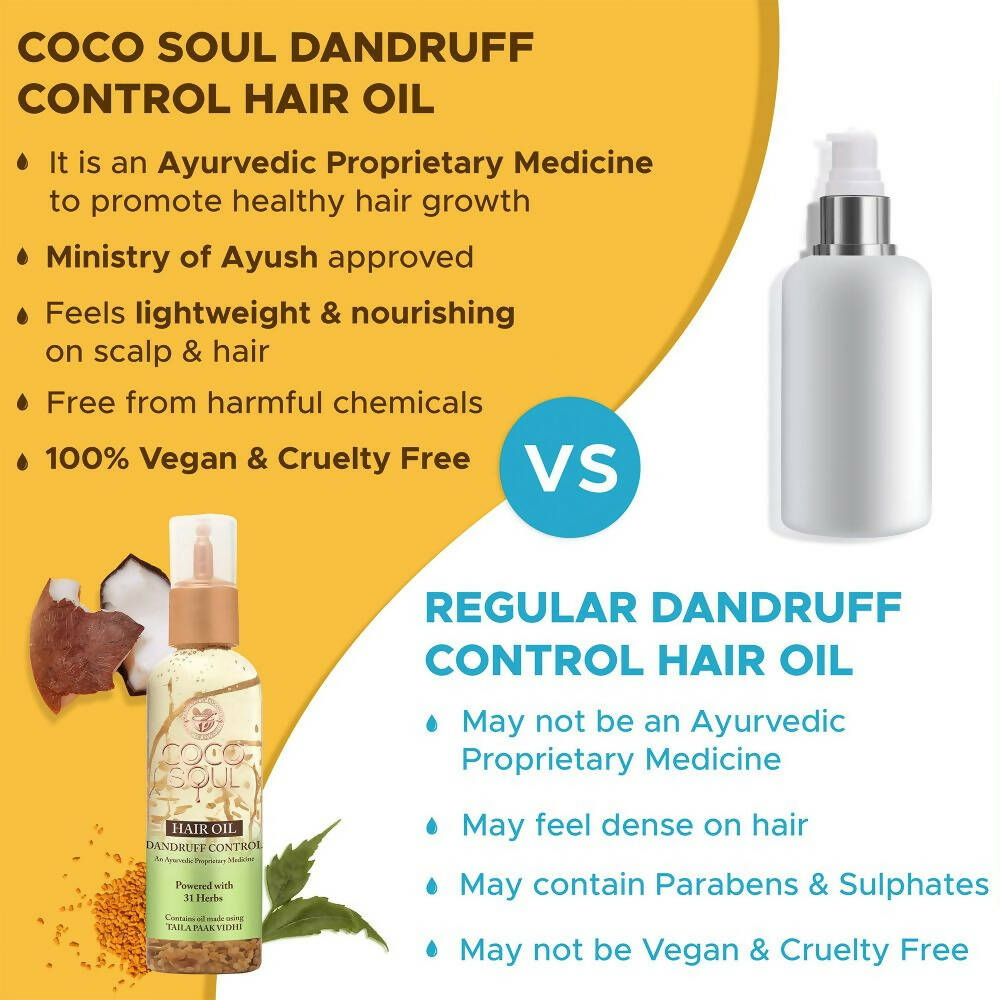 Coco Soul Hair Oil Dandruff Control