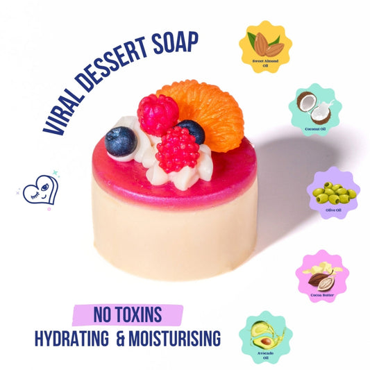 The Sass Bar Tropical Panna Cotta Soap - 100GM