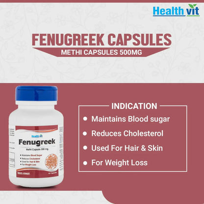 Healthvit Fenugreek Capsules