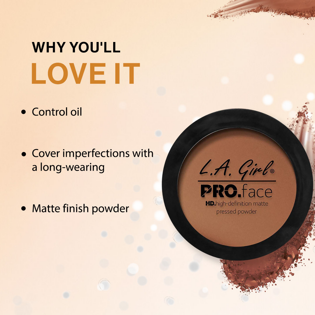 L.A. Girl HD PRO Face Pressed Powder - Cocoa