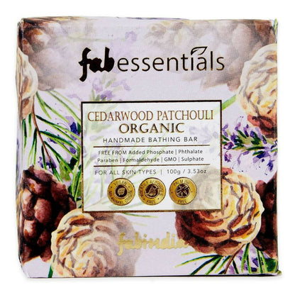 Fabessentials Cedarwood Patchouli Handmade Bathing Bar - BUDNEN