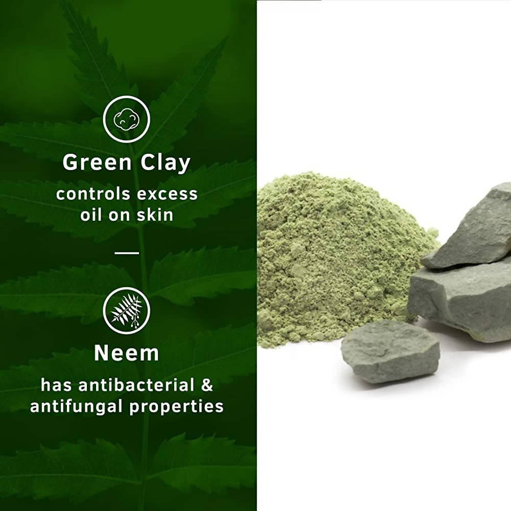 Ustraa Neem & Green Clay Soap For Men