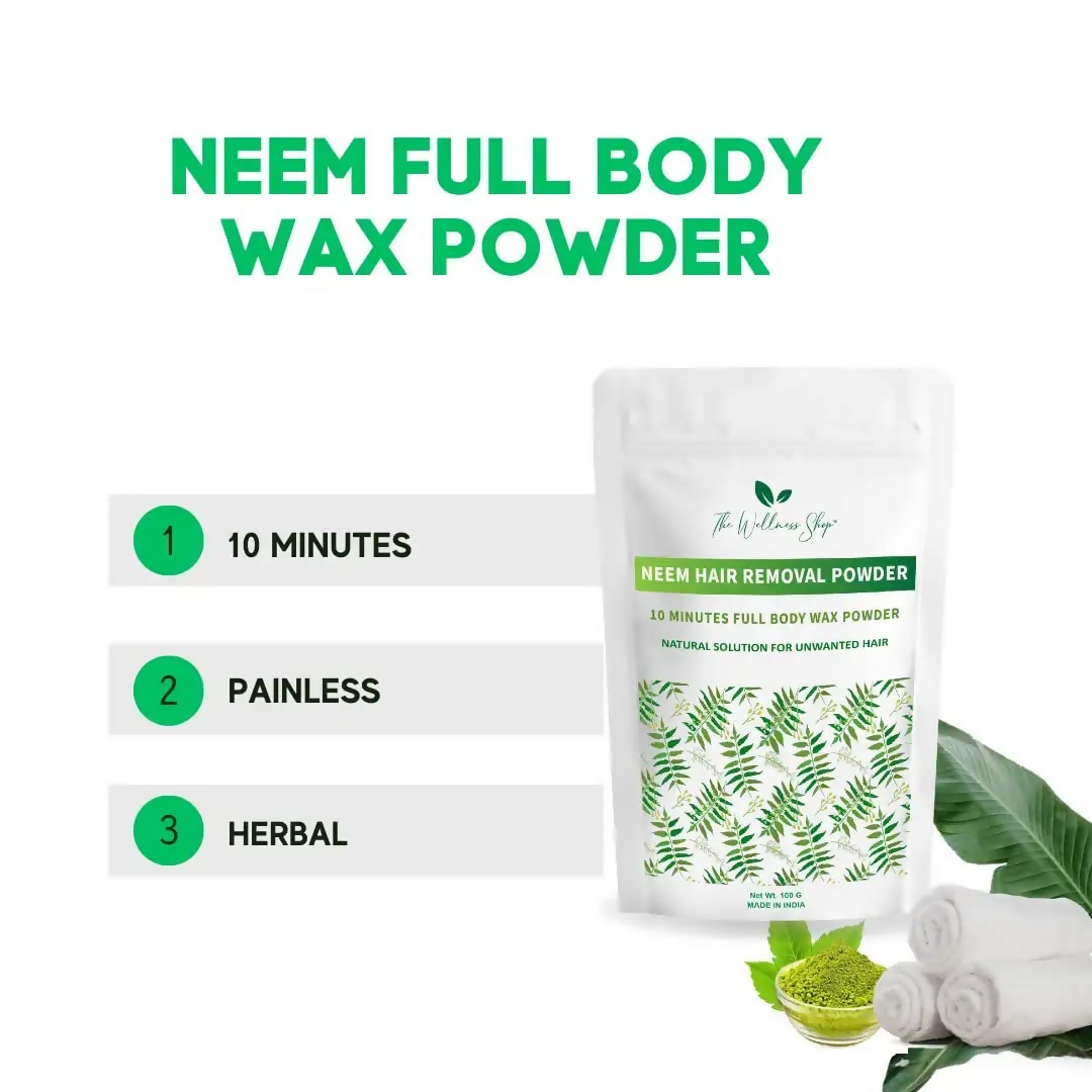 The Wellness Shop Neem Hair Removal Powder