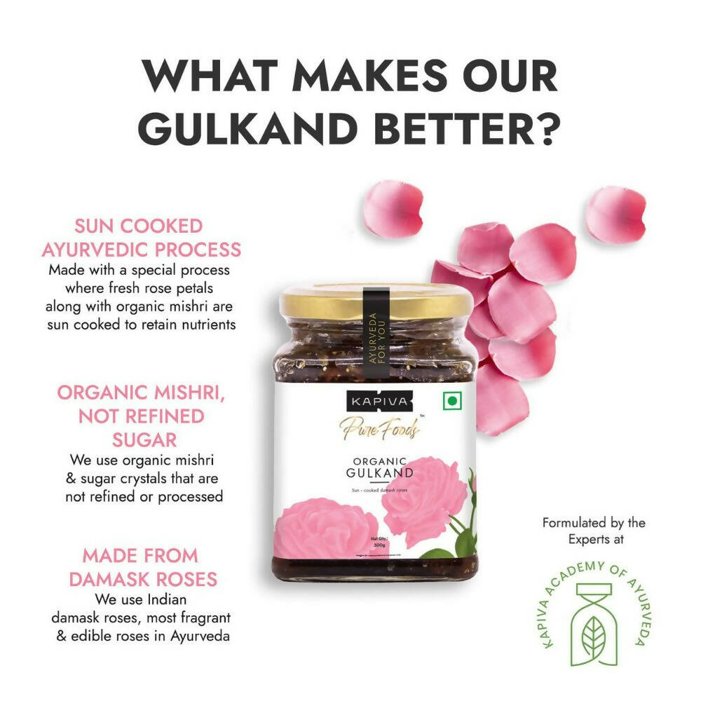 Kapiva Ayurveda Pure Foods Organic Gulkand