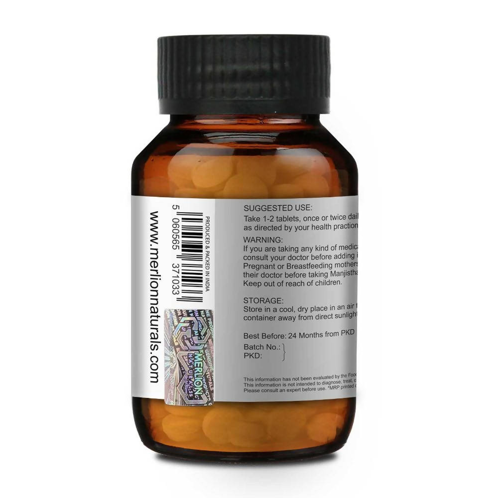 Merlion Naturals Manjistha 500mg Tablets