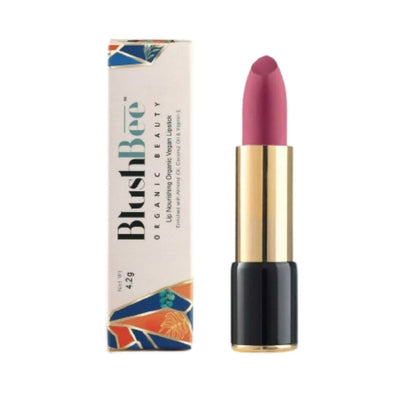 BlushBee Organic Beauty Lip Nourishing Vegan Lipstick - Mystic Mauve