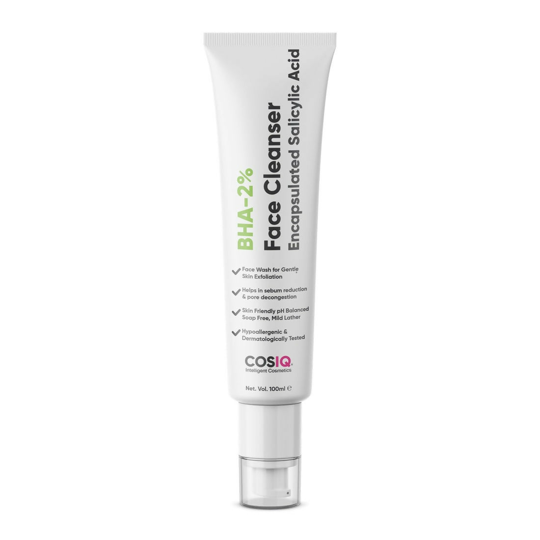 Cos-IQ BHA-2% Salicylic Acid Face Cleanser - BUDNE