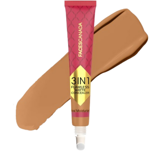 Faces Canada 3 in 1 Flawless Matte Concealer & Colour Correctors - Beige - 15GM