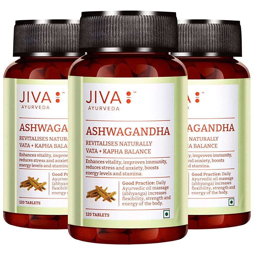 Jiva Ayurveda Ashwagandha Tablets -  usa australia canada 