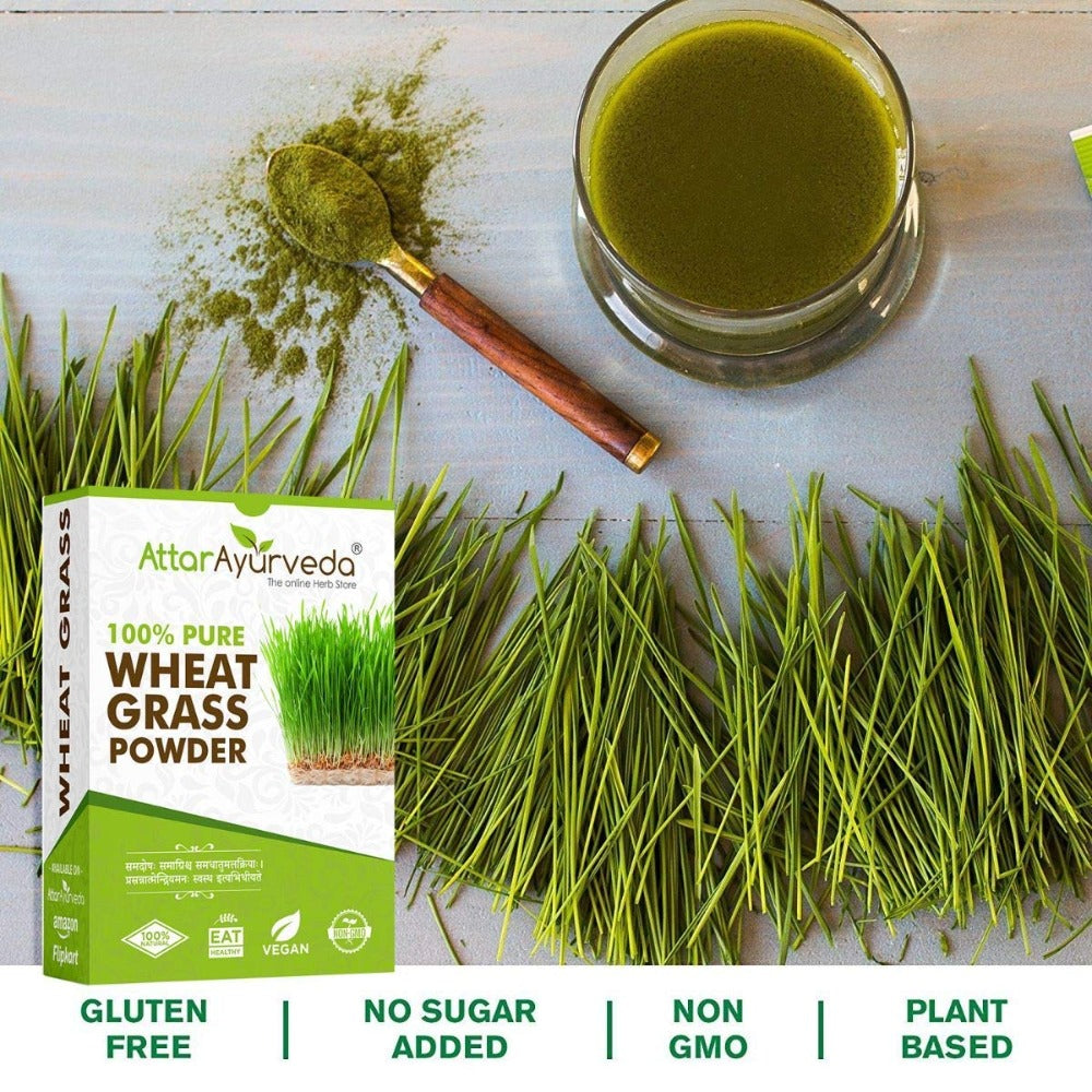 Attar Ayurveda Wheat Grass Powder