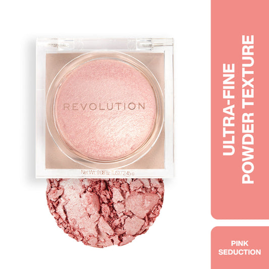 Makeup Revolution Beam Bright Highlighter - Pink Seduction